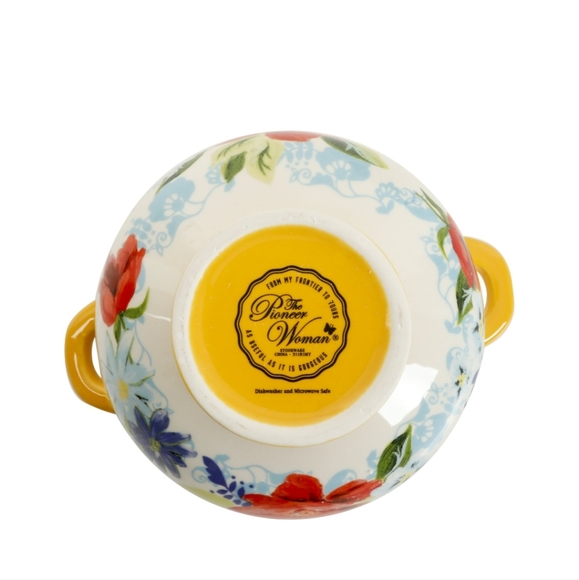 🎁 New Pioneer Woman Medley 20 Oz Soup Bowls - Picture 6 of 9